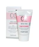 Farmasi CC Cream with Multi-Minerals, Pure, Natural and Flawless Finish, Great Results Every Time, Medium to Full Coverage, All-Day Hold, All Skin Types, SPF 25, 50 mL (Light to Medium) - Buy Online on GoSupps.com