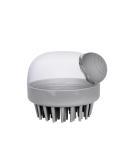 Lollanda Silicone Scalp Massage Brush for Hair Growth | Relaxing Head Massage & Shampoo Brush - Wet & Dry Use - Gray - Buy Online on GoSupps.com