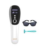 IPL Laser Hair Removal Device for Women - NATRSYM Painless Permanent Hair Removal for Face and Body - 999,999 Flashes - Corded - White - Buy Online on GoSupps.com