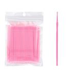 100pcs Pink Disposable Micro Applicator Brushes for Eyelash Extension | BK-10467 - Buy Online on GoSupps.com