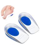 Gel Heel Cups - Anti-Slip Inserts for Heel Pain Relief | Blister Prevention & Comfort | One Size Fits All - Buy Online on GoSupps.com
