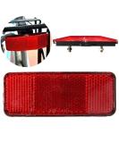 Cunluna Bicycle Safety Warning Reflector Disc for Rear Rack Frame | International Shipping Available - Buy Online on GoSupps.com