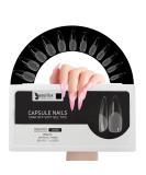 Beautilux nail tips 552 pieces long stiletto tips for gelail transparent 12 sizes soft full cover nail tips for home manicure and nail studios Professional long stiletto-552 PCs 1 ml (1 Pack) - Buy Online on GoSupps.com