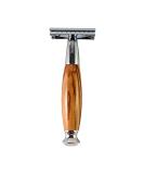 Buy Hans Baier Exclusive Safety Razor | Olive Wood | Premium Shaving | International Shipping - Buy Online on GoSupps.com