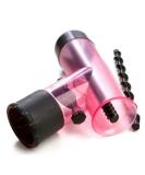 Premium Hair Rollers Dryer - Curly Hair Tools & Nozzle | Rosy 21.5x16x6.3cm | International Shipping Available - Buy Online on GoSupps.com