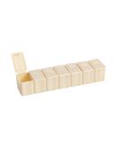 Large 7-Day Pill Organizer | Travel-Friendly Weekly Medication & Vitamin Case - Buy Online on GoSupps.com
