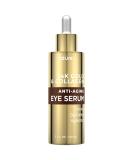 AZURE 24K Gold & Collagen Anti Aging Eye Serum - Firming, De-Puffing & Hydrating | Reduce Wrinkles, Fine Lines & Eye Bags | Minimize Signs of Aging - 60mL - Buy Online on GoSupps.com