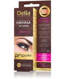 Delia Henna Eyebrow Tint Gel - Dark Brown | Long-Lasting Water-Resistant | International Shipping Available - Buy Online on GoSupps.com