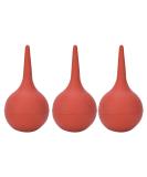 3Pcs 90ml Soft Rubber Ear Bulb Syringe - Gentle Hand Ear Washing Squeeze Bulb - Buy Online on GoSupps.com