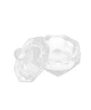 Nail Art Dappen Dishes Cup with Lid - Durable Glass Crystal Bowl for Acrylic Liquid & Powder | Cost-Effective Styling Tool - Buy Online on GoSupps.com