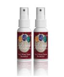 Wine Away Red Wine Stain Remover - Travel-Friendly Fabric & Carpet Stain Remover - 2-OZ Set - Fresh Citrus Scent - Perfect for On-the-Go Use - Buy Online on GoSupps.com