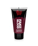 Fake Blood Gel 50ml by Fright Fest Red Fake Blood   SFX makeup looks great with face blood  liquid latex  white face paint  black face paint  body paint and spirit gum - Buy Online on GoSupps.com