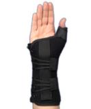 Shop Med Spec Ryno Lacer Wrist & Thumb Support - Black X-Large Right | International Shipping Available - Buy Online on GoSupps.com