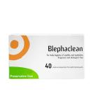 Buy 40 Sterile Eyelid Wipes for Blepharitis - Blephaclean | Fast International Shipping - Buy Online on GoSupps.com
