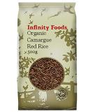 Infinity Foods Organic Healthy Camargue Red Rice Superfood 500g Bag - Buy Online on GoSupps.com