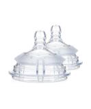 Nuby 2 Piece Fast Flow Comfort Nipple 2 Count (Pack of 1) Fast Flow - Buy Online on GoSupps.com