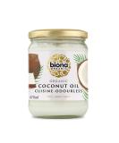Biona Organic Coconut Oil 470ml - Cuisine Mild & Odourless - Dairy Free Naturally Vegan - Ketogenic and 100% Natural - For Cooking Roasting and Baking Coconut 470 ml (Pack of 1) - Buy Online on GoSupps.com