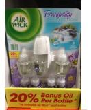 Air Wick Oil Warmer & 7 Scented Oil Refills | Fresh Waters & Lavender - International Shipping Available - Buy Online on GoSupps.com