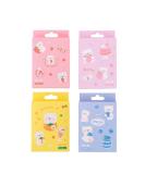 20Pcs Waterproof Adhesive Bandages - Cute Cartoon Styles | Elastic Band Aid for Kids - Random Colors & Designs - International Shipping Available - Buy Online on GoSupps.com