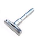 Men's Adjustable Double Edge Safety Razor with 5 Blades - Premium Zinc Alloy Shaver for a Smooth Shave - International Shipping Available - Buy Online on GoSupps.com