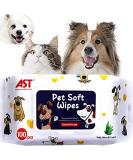 Petjanicahome Organic Hypoallergenic Pet Wet Wipes - 200 Count for Dogs & Cats | Fragrant Cleaning Towels for Body Paws Ears & Face - Buy Online on GoSupps.com