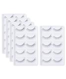 50 Pairs Eyelash Extension Practice Lashes - Self Adhesive False Strips for Beginners | Quality Makeup Supplies - Buy Online on GoSupps.com