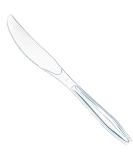 100 Clear Plastic Knives | Heavy Duty Plastic Silverware Knives | Fancy Plastic Cutlery | Elegant Disposable Knives Pack | Bulk Disposable Flatware | Plastic Utensils Set | Nice Disposable Silverware Knives Clear (100) - Buy Online on GoSupps.com