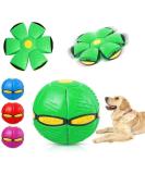LILOVE 2024 New Strangeness Flying Saucer Ball for Dogs Toy Dog Pet Toy Flying Saucer Ball UFO Doggo Ball Large Small Dog Balls Toy Phlat Ball Dog Frisbee Scooby Doo Dog Ball(Green) - Buy Online on GoSupps.com