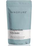 INNOPURE Magnesium Glycinate Capsules - Bioavailable Magnesium Supplements - 500mg Per Capsule Providing 100mg of Elemental Magnesium Bisglycinate Powder 90 Capsules UK Made 90 count (Pack of 1) - Buy Online on GoSupps.com