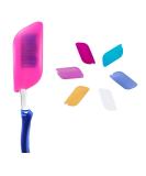 V-TOP Silicone Toothbrush Case Covers Pack of 6, Great for Home and Outdoor 6 Piece Assortment - Buy Online on GoSupps.com