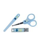 Nuby Manicure Set Blue - Gentle Care for Your Baby's Nails | 1 Piece International Shipping Available - Buy Online on GoSupps.com