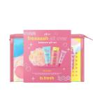 b.fresh Bodycare Gift Set | Fressssh All Over Self Care Kit - Travel Size Body Wash Firming Serum Exfoliating Loofah & Hydrating Lip Serum - Buy Online on GoSupps.com