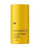 3-in-1 Men's Daily Longevity Face Cream - Hydrating Wrinkle-Reducing Firming with Sequoia Extract | Fragrance-Free | 1.7 Fl oz - International Shipping Available - Buy Online on GoSupps.com