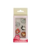 FunCakes Safari Animals Sugar Decorations Set of 12 for Baking & Cake Decorating - Ideal for Parties & Celebrations | International Shipping - Buy Online on GoSupps.com