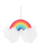 FRCOLOR Cloud Bath Ball Loofah - Rainbow Shaped Travel Scrubber & Face Sponge for Ultimate Cleanliness - Buy Online on GoSupps.com