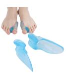 Milltrip Soft Toe Separator Bunion Corrector - Washable & Reusable Silicone Bunion Cushion for Big Toe - Relieve Pain & Protect Toe - Buy Online on GoSupps.com
