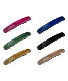 XPEX pack with 6 hair clips French hair clips for women vintage hair clips automatic large classic hair clips for fine and medium-thick hair  - Buy Online on GoSupps.com