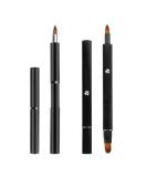 Arqumi 2 Pack Lip Applicator Set - Dual-ended & Retractable Brushes for Lip Gloss Lip Mask Eyeshadow | Perfect Makeup Tools - Buy Online on GoSupps.com