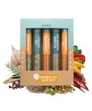 Premium Laux Spices Gift Box - 5 International Spices for Father's Day - Perfect BBQ & Grill Gift Idea - Buy Online on GoSupps.com