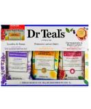 Pure Epsom Salt Soak Gift Set Trio - Lavender Lemon Balm & Pomegranate with Bonus Sugar Scrub - 4 Pieces | International Shipping Available - Buy Online on GoSupps.com