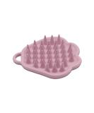 AQSQWQ Scalp Massage Brush | Silicone Shampoo Brush for Head Massage & Peeling | Wet & Dry Use | Improves Scalp Blood Flow | Pink - Buy Online on GoSupps.com