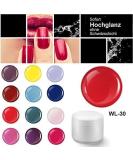 Buy 30 Pure Red Wetlook Colour Gel 5ml - No Sweat Layer - International Shipping Available - Buy Online on GoSupps.com