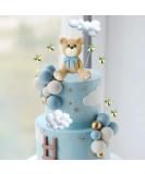 33 PCS Blue Bear Cake Toppers for Baby Shower & Birthday Parties - Buy Online on GoSupps.com