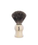 Buy NOM GUSTAV Series Shaving Brush - Pure Badger Hair & Plastic Cream - International Shipping Available - Buy Online on GoSupps.com