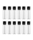 VASANA 12Pcs 20ml / 0.7oz Plastic Empty Travel Bottle with Flip Cap Squeeze Sample Cosmetic Containers Jar for Emollient Water Lotions Shampoos and Essential Oils - Buy Online on GoSupps.com
