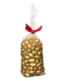 Rita Farhi Gold Sugared Almond Dragees in a Ribbon Gift Bag - 500g - Sugar Almond Sweets Gold Gift Bag - Buy Online on GoSupps.com
