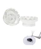 Luckycivia 300 Pcs Lashes Fan Glue Cups  Quick Cup for Sharpening or Closing Volume Fans Eyelash Extensions  Glue Holder and Lash Organizer Tool White - Buy Online on GoSupps.com