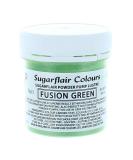 Natural Fusion Green Edible Lustre Powder - Food Grade Color Dust for Brush On or Spray - 25g - Buy Online on GoSupps.com