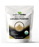 Mayan's Secret Organic Lucuma Powder - 16 oz Bottle - Buy Online on GoSupps.com