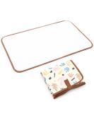 Lekebaby Foldable Baby Changing Mat - Portable Travel Mat with Plant Cartoon Design - Buy Online on GoSupps.com
